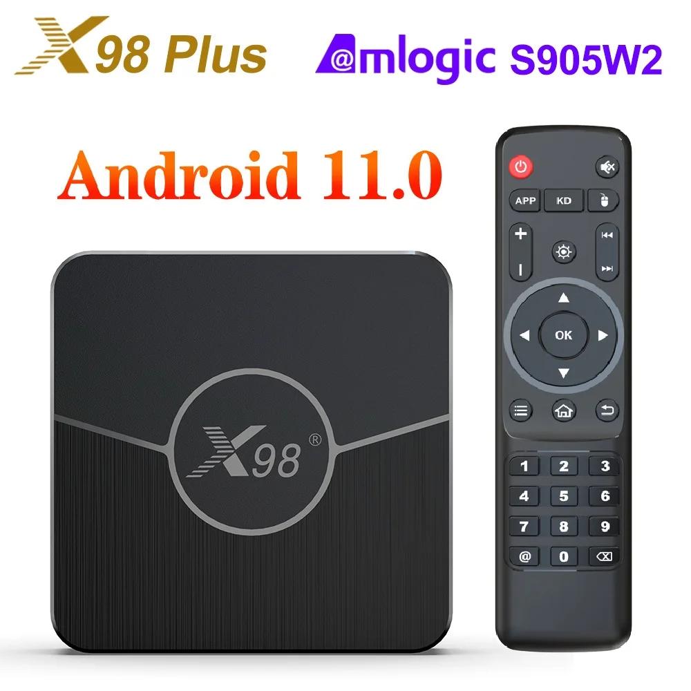 X98Plus TV ڽ  ڽ, Amlogic S905W2, ȵ̵ 11, 4G, 64G, , H.265, AV1,  , HDR10, Ʃ ̵ ÷̾, 32G, X98 ÷